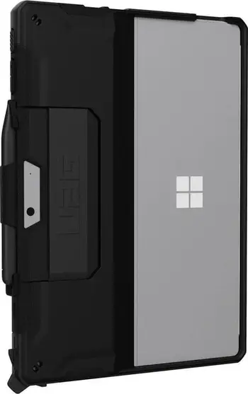 Mbulesë mbrojtëse Urban Armor Gear Scout për Microsoft Surface Pro 9, me stand të integruar, me rrip dore, e zezë