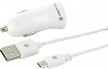 Karikues për makinë Holdit Smartline 611732, 1x USB-A, 2.4 A, i bardhë