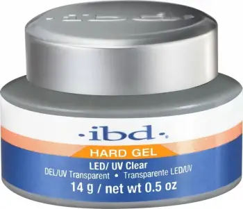 Xhel ndërtimi për thonj IBD LED/UV Building Gel Clear për femra, 14g