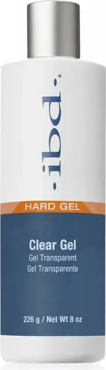 Xhel UV për thonj IBD për femra transparent 226g