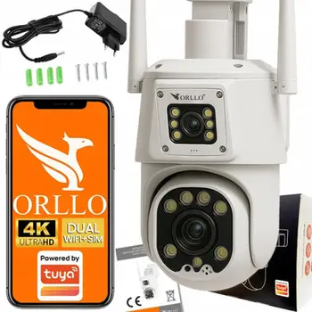 Kamerë sigurie Orllo TZ8 Dual, 4K 8MP, WiFi LTE, me kartë 128GB