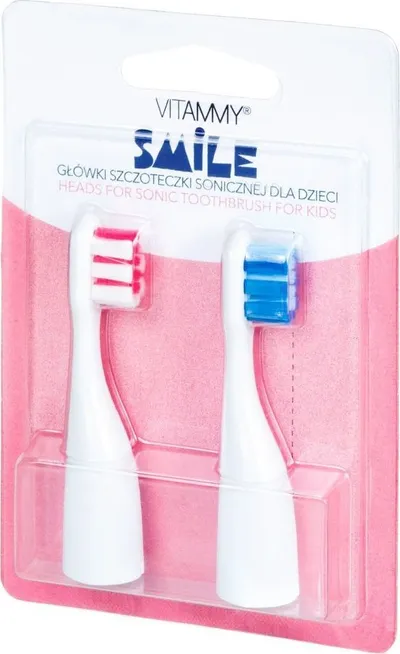 Koka për furçë dhëmbësh Vitammy Smile sonic, 2 copë, të bardha - 2