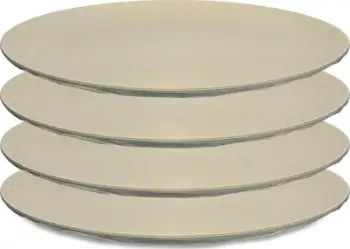 Set pjata Koziol Plate Club, 26cm, 4 copë, ngjyrë rërë