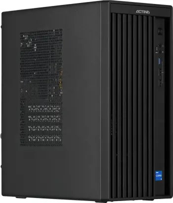Kasë Actina, Intel Core i5-14400, 16 GB RAM DDR5, 500 GB SSD, Windows 11 Home, Mini Tower, e zezë