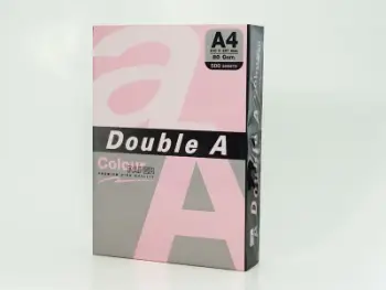 Double A Leter Me Ngjyre A4 80Gr Pink 25Fl