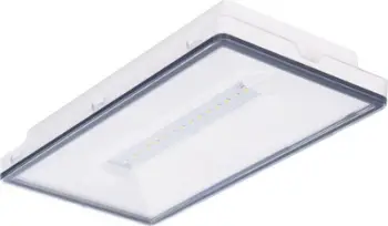 Llambë emergjente Vella LED Eco So 125A 1H, IP65, e bardhë