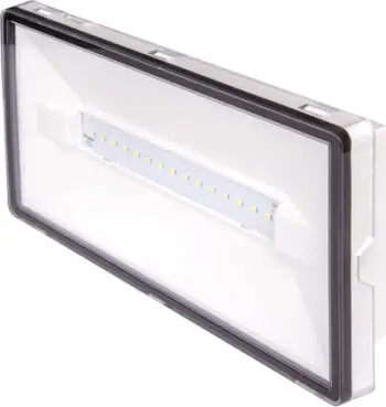 Llambë emergjence Intelight VELLA LED SO 150 SA 3H AT, 5W 190 lm, IP65, e bardhë