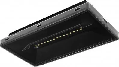 Llambë emergjente Intelight VELLA LED SO 150 SA 3H, IP65, e zezë - 1