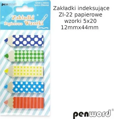 Skeda indeksi Polsirhurt, 12 x 44 mm, 5x 20 copë - 1