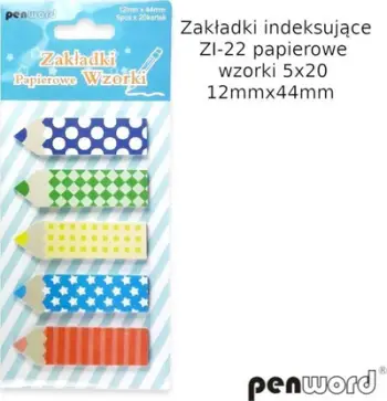 Skeda indeksi Polsirhurt, 12 x 44 mm, 5x 20 copë