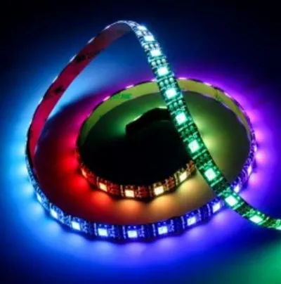 Shirit LED Lamptron RGB, 1m, me telekomandë - 1