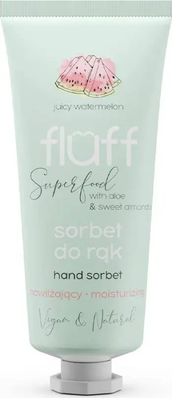 Krem për duar për femra Fluff Moisturizing Hand Sorbet Juicy Watermelon, 50ml