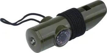 Bilbil mbijetese Mil Tec 6 in 1, me busull dhe termometër, jeshile ulliri