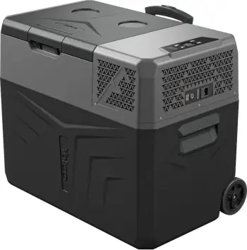 Frigorifer udhëtimi Yolco BCX40 Carbon, 39L, DC 12/24V AC 100–240V, gri karbon