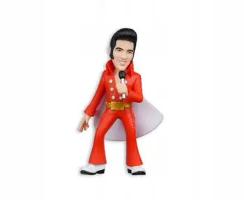 Figurinë koleksionuese Minix Elvis Presley Red Suit, 12cm, PVC, shumëngjyrëshe