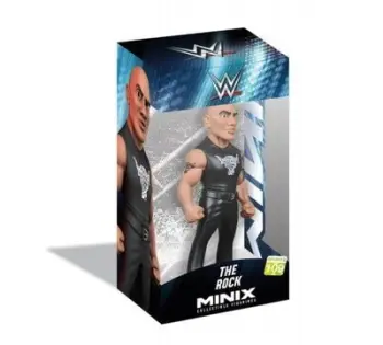 Figurë koleksionare WWE MINIX The Rock, vinyl, shumëngjyrëshe