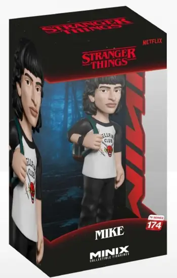 Figurë koleksionuese Minix Stranger Things Series 4 Mike #174, dekorative, shumëngjyrëshe