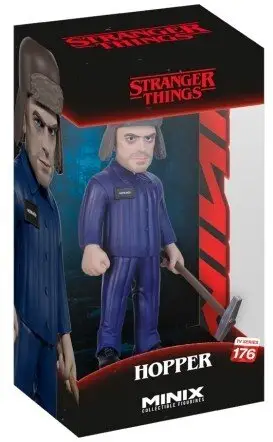 Figurinë koleksionuese Minix Stranger Things Series 4 Hopper 176, e shumëngjyrshme