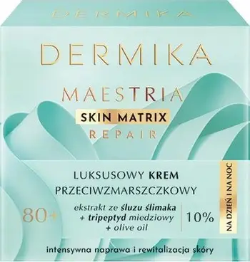 Krem dite dhe nate Dermika Maestria, kundër rrudhave, 80+, 50ml