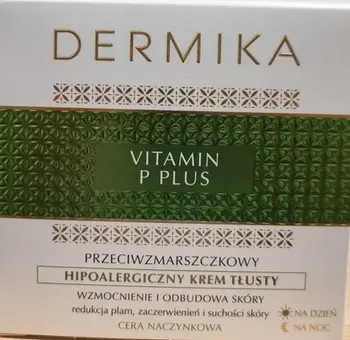 Krem fytyre Dermika Vitamin P Plus, ditë dhe natë, hipoalergjik, 50ml