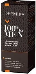 Krem antirrudhë për sy Dermika 100% for Men, 15ml