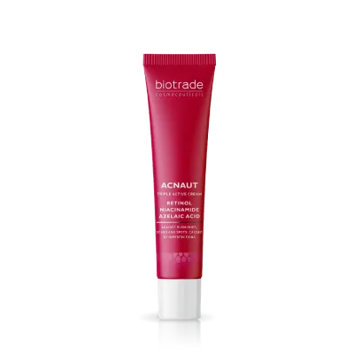 Krem për fytyrë Biotrade Acnaut Triple Active Action, 30 ml - 1