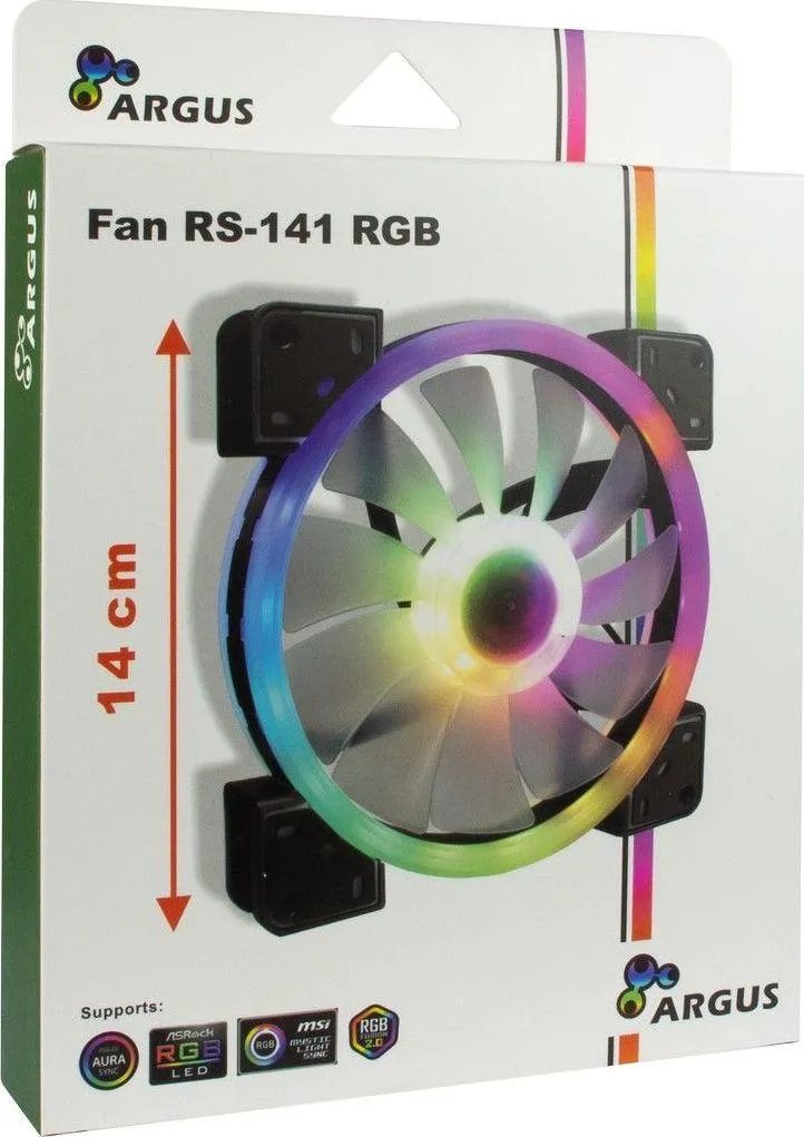 Ftohës Argus RS-141 RGB, 140 mm - 3
