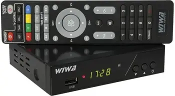 Telekomandë TV Wiwa H.265 Pro DVB-T2. USB 2.0, 576p, 720p, 1080i, 1080p, DVB-T, DVB-T2