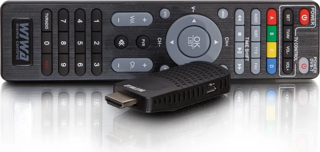 Tuner DVB-T/T2 WIWA H.265 MINI, e zezë - 5
