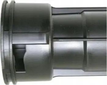 Adapter Starmix për zorrë 49 mm, lidhje zorrë gryke, i zi
