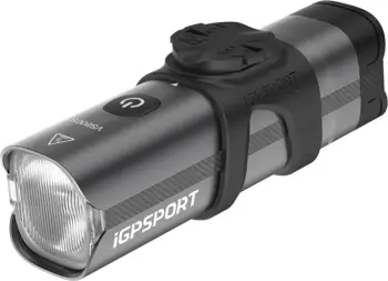 Dritë biçiklete e mençur iGPSPORT VS800S, 800 lumen, e zezë, përpara