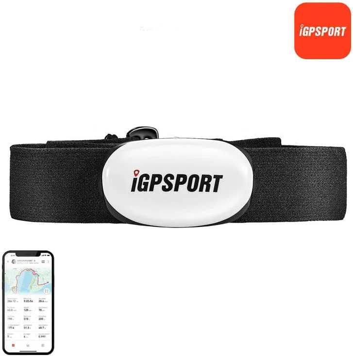 Monitor pulsesh për kraharor iGPSPORT HR40, i bardhë - 1