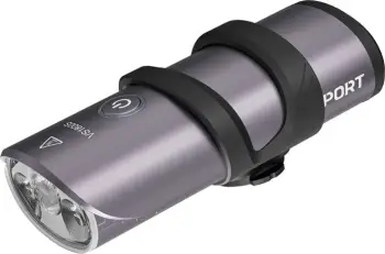 Dritë inteligjente biçiklete iGPSPORT VS1800S, 1800 lm, 6700 mAh, gri, përpara