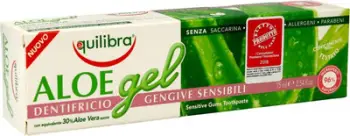 Pastë dhëmbësh Equilibra Aloe Gel Sensitive 30% aloe, 75ml