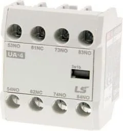 Kontakt ndihmës frontal LSiS UA-4 3a1b, 3NO 1NC - 1