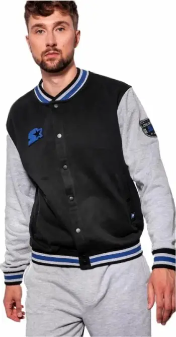 Duks për meshkuj Starter, model SUG-020-BD-200, ngjyrë e zezë dhe gri