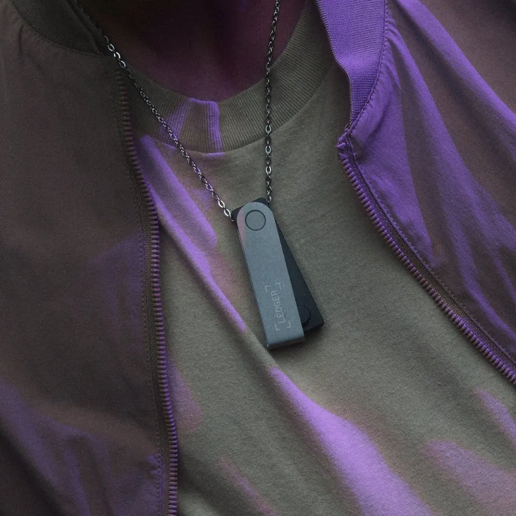 Pajisje për kriptovaluta Ledger Nano X, e zezë - 7