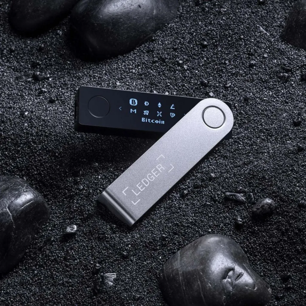 Pajisje për kriptovaluta Ledger Nano X, e zezë - 8