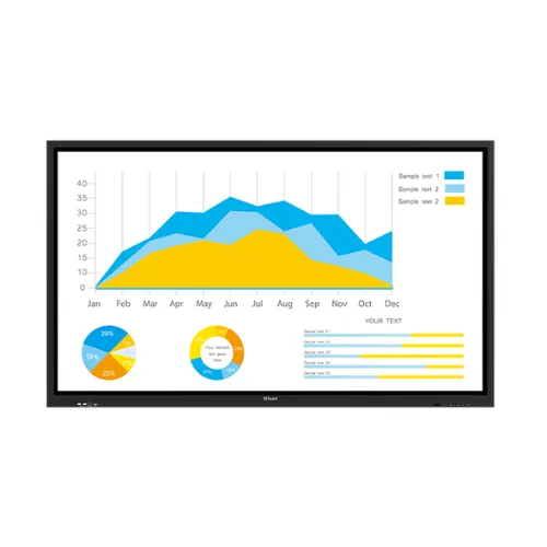 Ekran Smart IQBoard Interactive, TE1200 Pro, 75", 4GB RAM, 32GB ROM, i zi - 1
