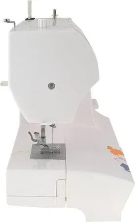Makine qepëse Łucznik Laura 555, mekanike, e bardhë - 1