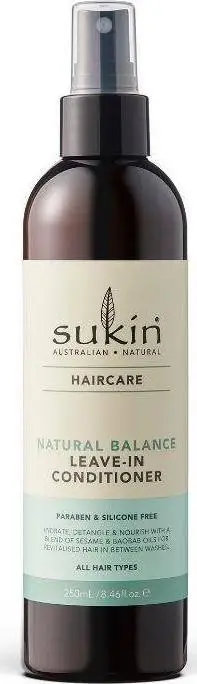 Spray kondicioner flokësh Sukin Leave in, pa shpëlarje, 250 ml