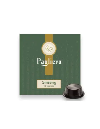 Caffè Pagliero Ginseng pa sheqer, përzierje kompatibile me Lavazza A Modo Mio® (16 kapsula)