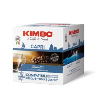 Kimbo espresso Capri kompatibile me Nescafè® Dolce Gusto® (16 kapsula)