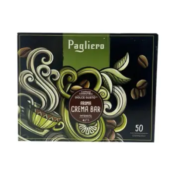 Caffè Pagliero Crema Bar, përzierje kompatibile me Nescafè® Dolce Gusto® (50 kapsula)