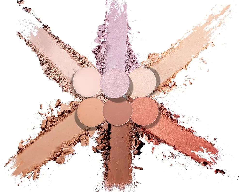 SHAPE GURU Face sculpting palette with highlighter, contour and blush - 5