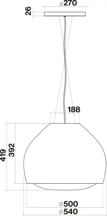 Aspirator FALMEC Sophie, 54 cm, hiri