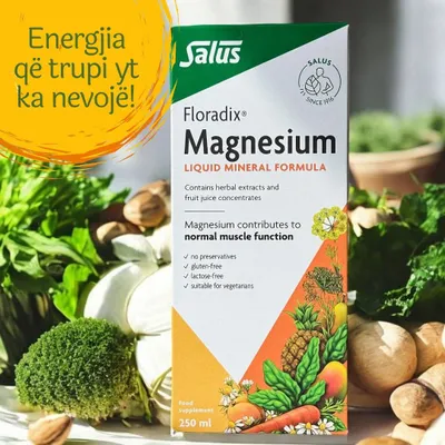 Floradix - MAGNESIUM Liquid, 250 ml - Shurup bimor - 5