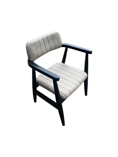 Karrigë T-207 Donito, 88x50x52, e zezë/bardhë - 1