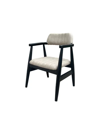 Karrigë T-207 Donito, 88x50x52, e zezë/bardhë - 2