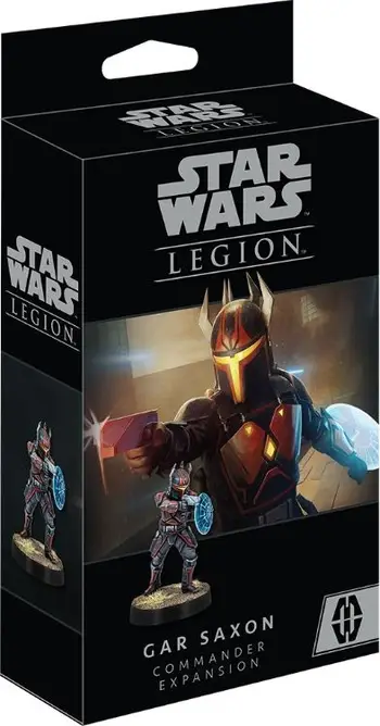 Zgjerim loje Atomic Mass Games Star Wars Legion, Gar Saxon Commander, figurë komandanti